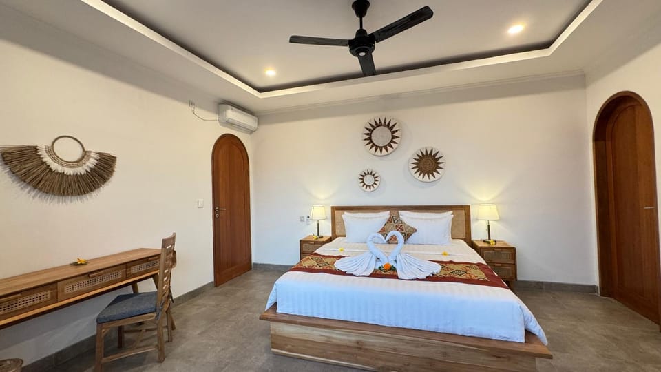 Bedroom, air conditioner