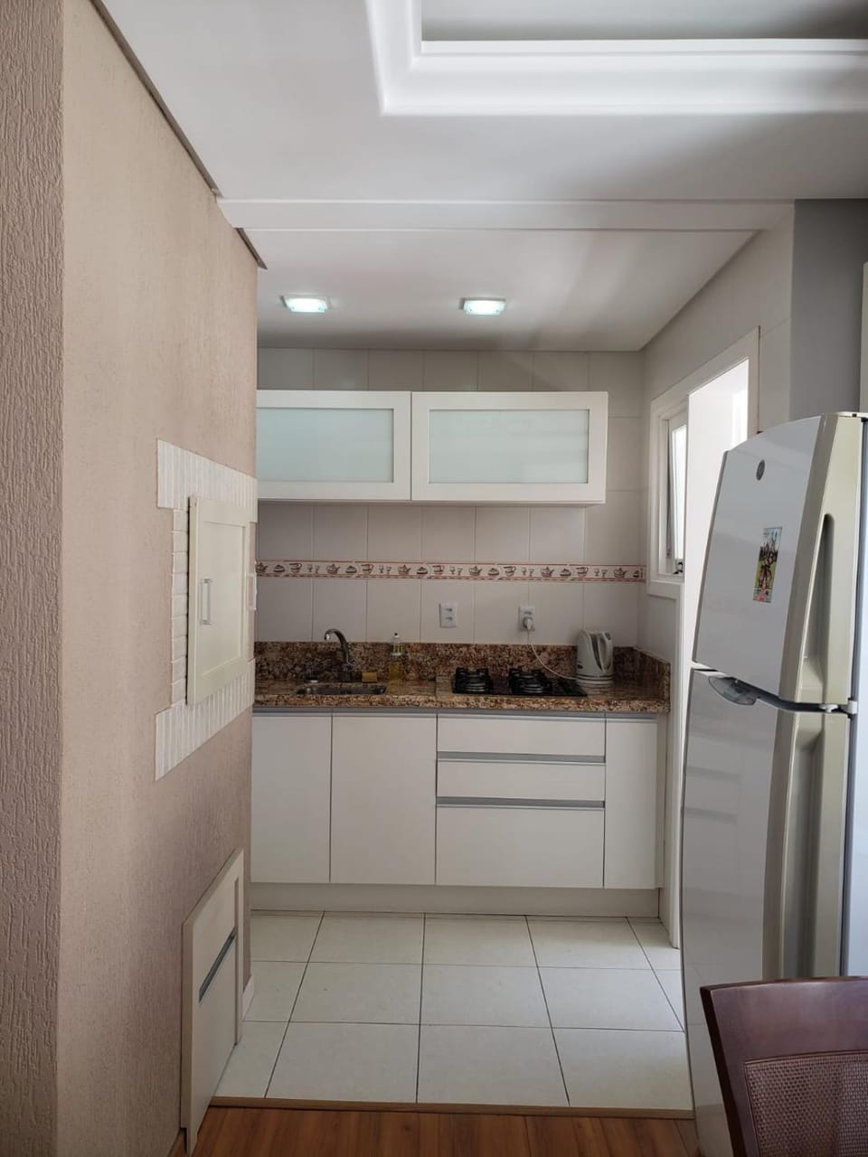 Kitchen or kitchenette, oven, stove