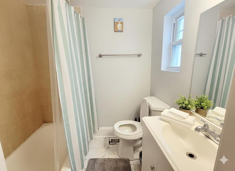 Entire 1BD APT Downtown -Free Parking -Pet Allowed -Netflix TV Apartment in Baltimore