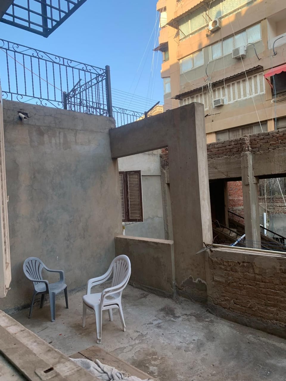 The Middle of Port Saeed the city, Asaide of the Sea Apartment in Egypt