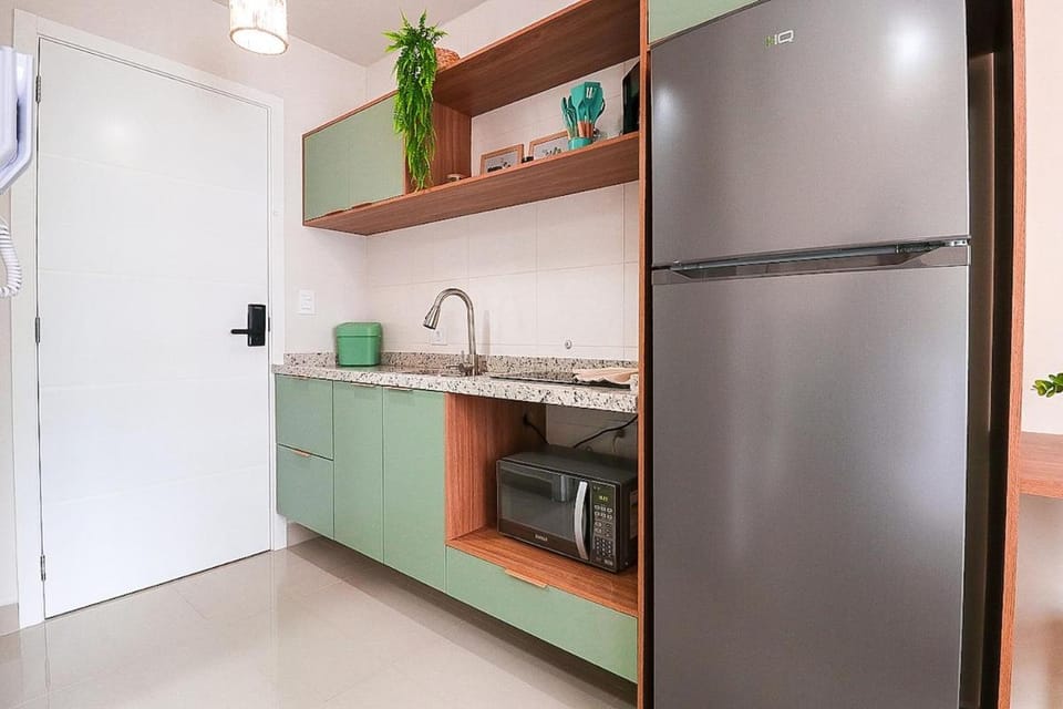 Studio no Centro de Curitiba, Próximo à Rodoviária e Mercado Municipal Apartment in Curitiba