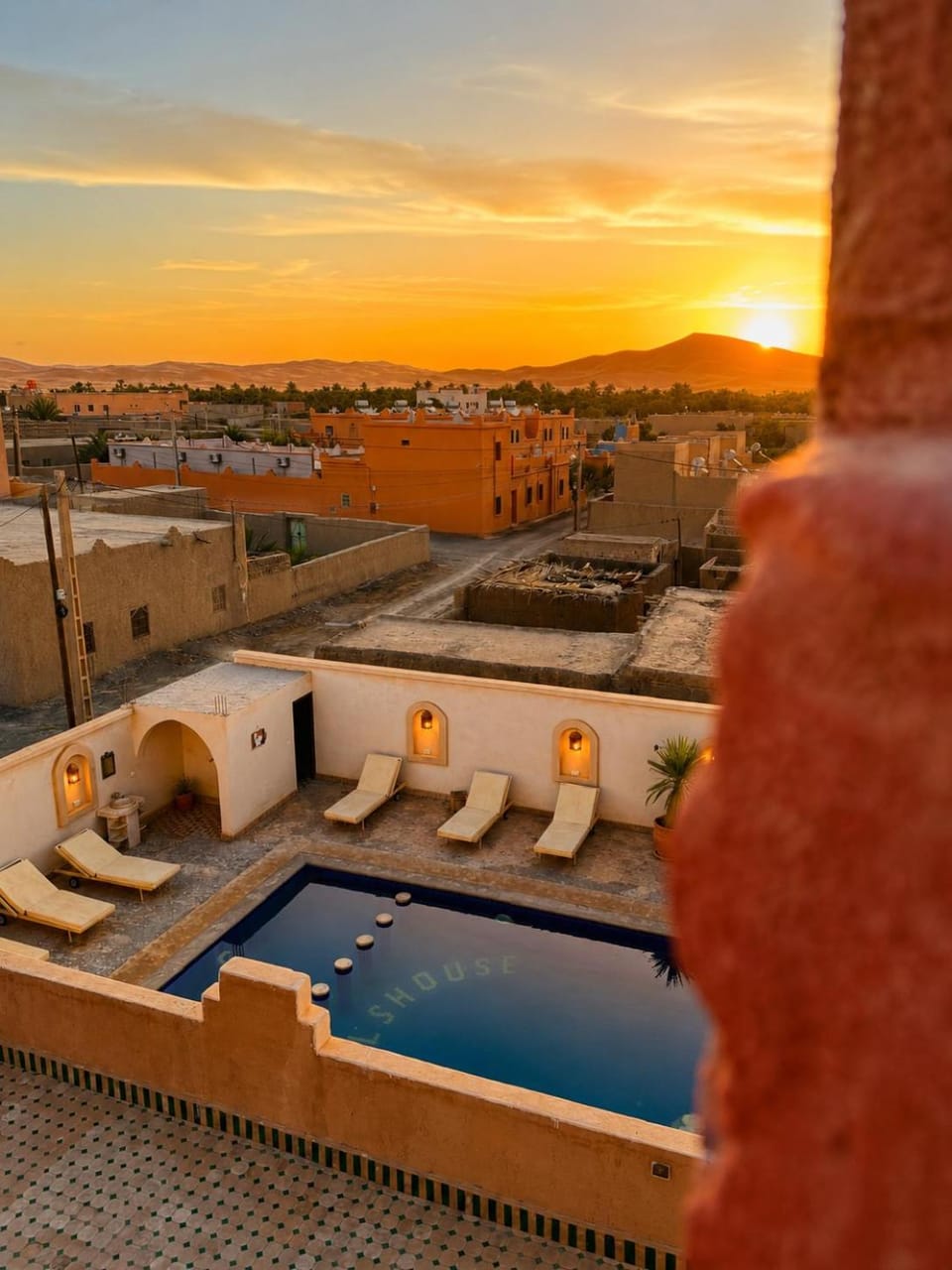 Day, View (from property/room), Pool view, Swimming pool, Sunrise