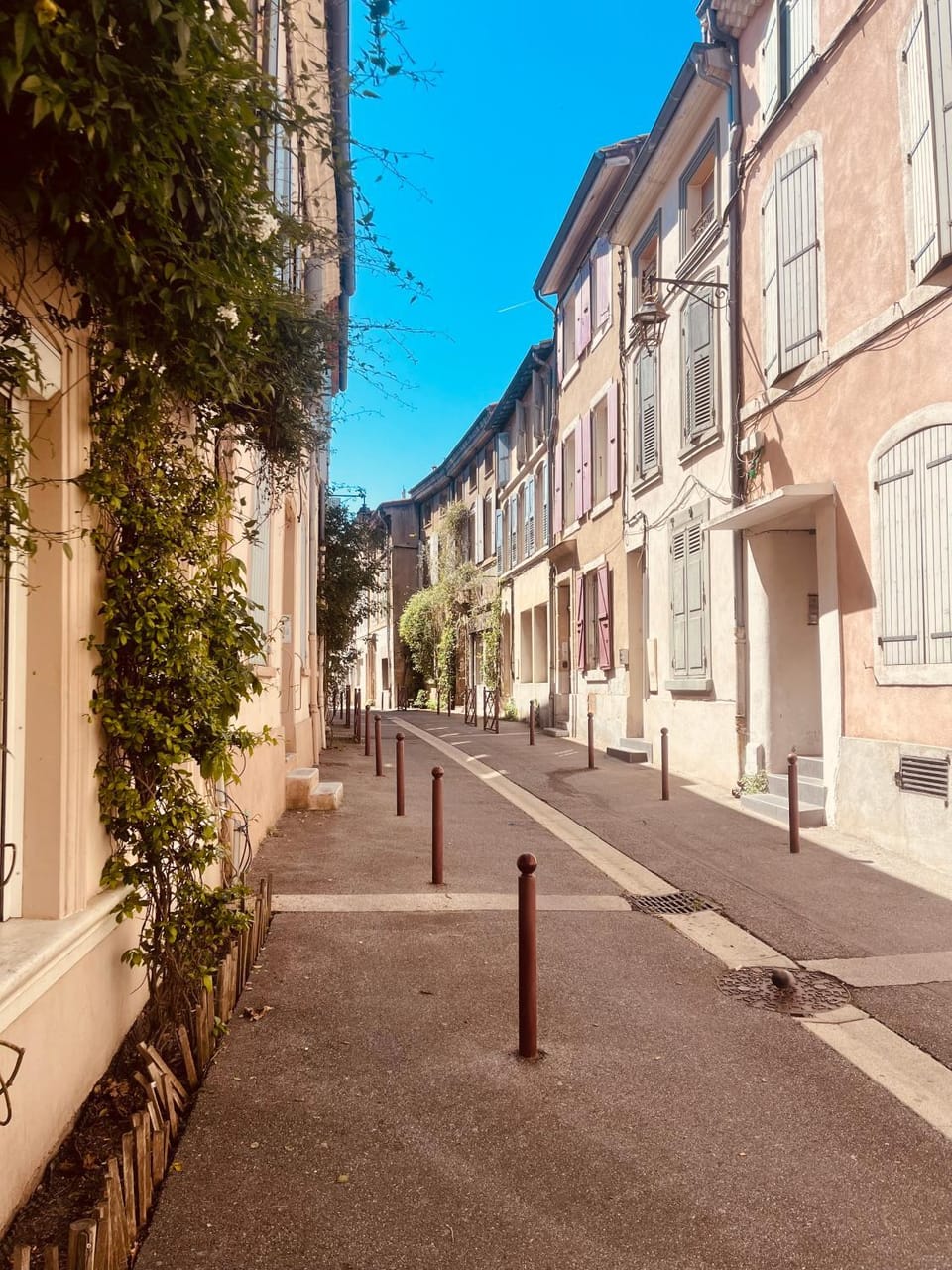 Quiet street view