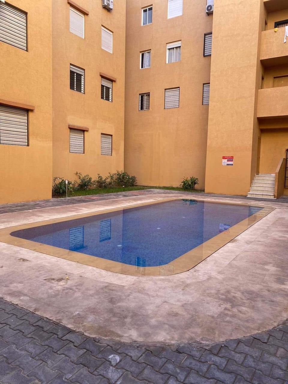 Property building, Pool view, Swimming pool