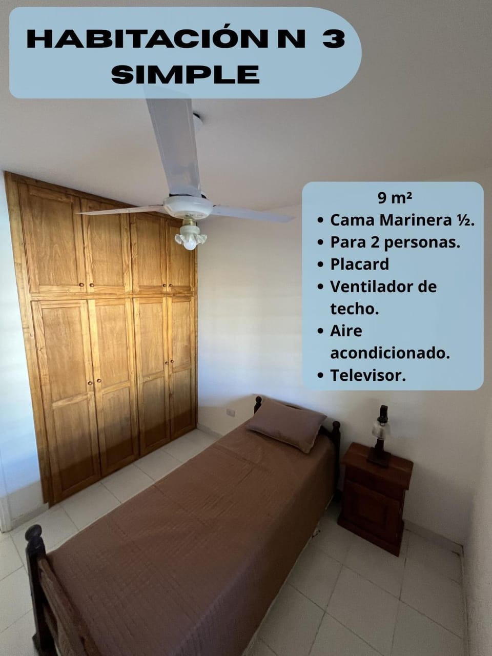 Bed, Photo of the whole room, Bedroom, Text overlay