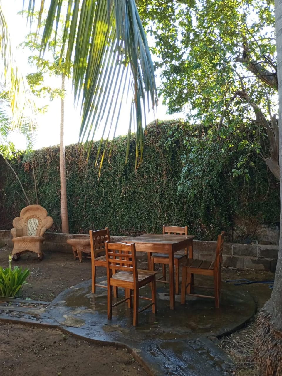 Patio, Dining area