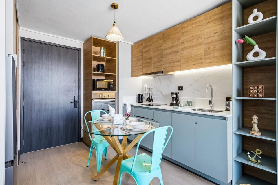 A pasos del Metro estrategico departamento Apartment in Santiago
