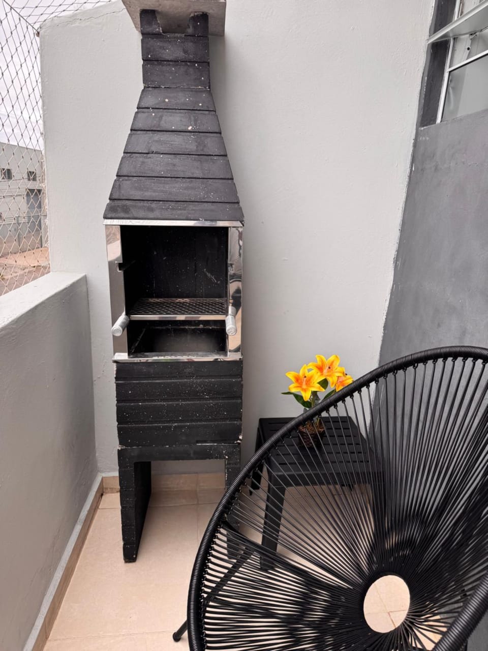 Flat com sacada e churras ,Check-in fácil ,Wi-Fi Apartment in Campinas