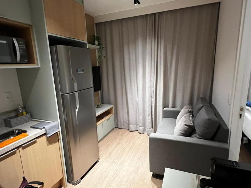 Modern Studio - Vila Nova - Pool, Gym, AC Apartment in Sao Paulo City