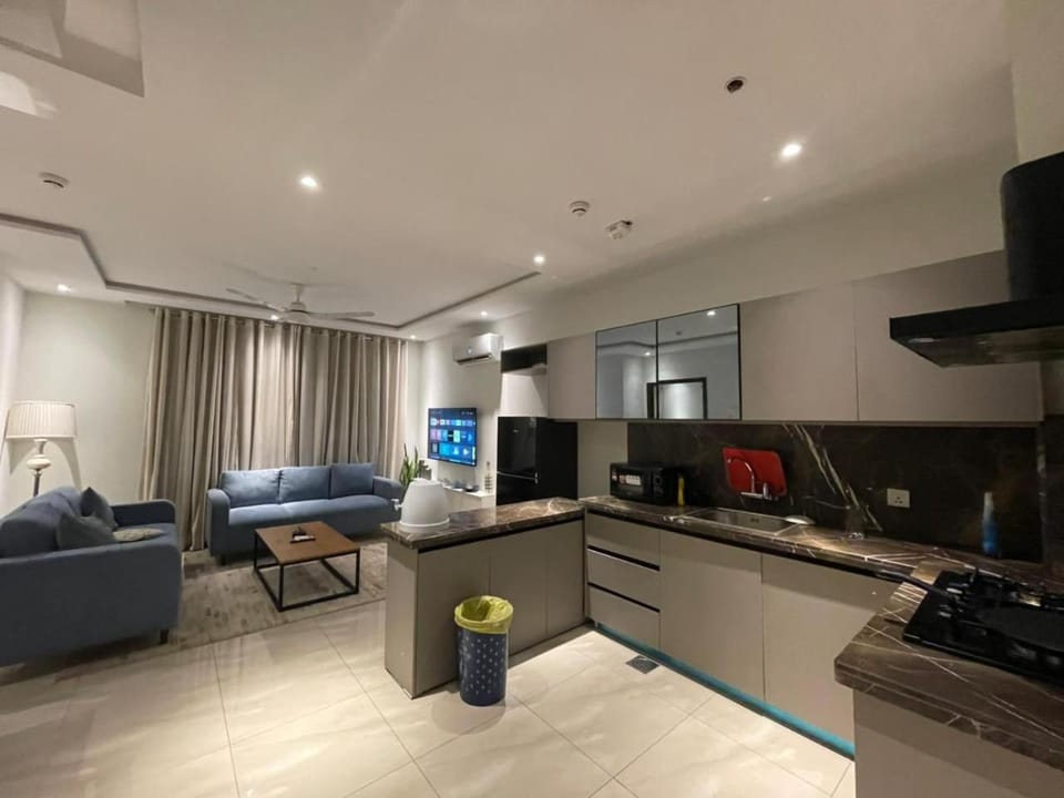 TV and multimedia, Kitchen or kitchenette, Living room, Seating area, minibar, stove