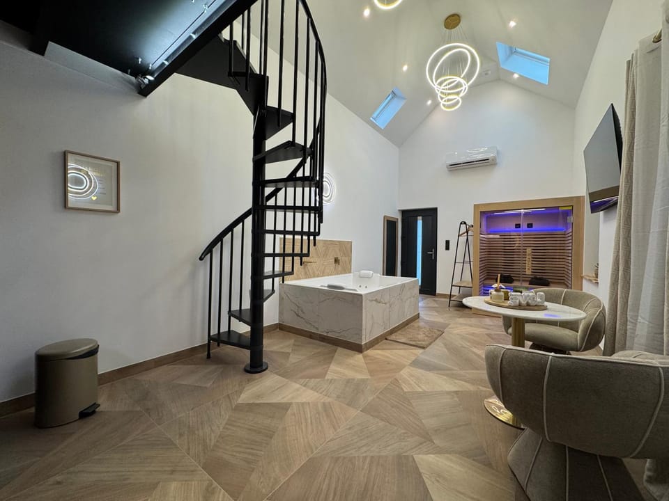 Living room, Spa and wellness centre/facilities
