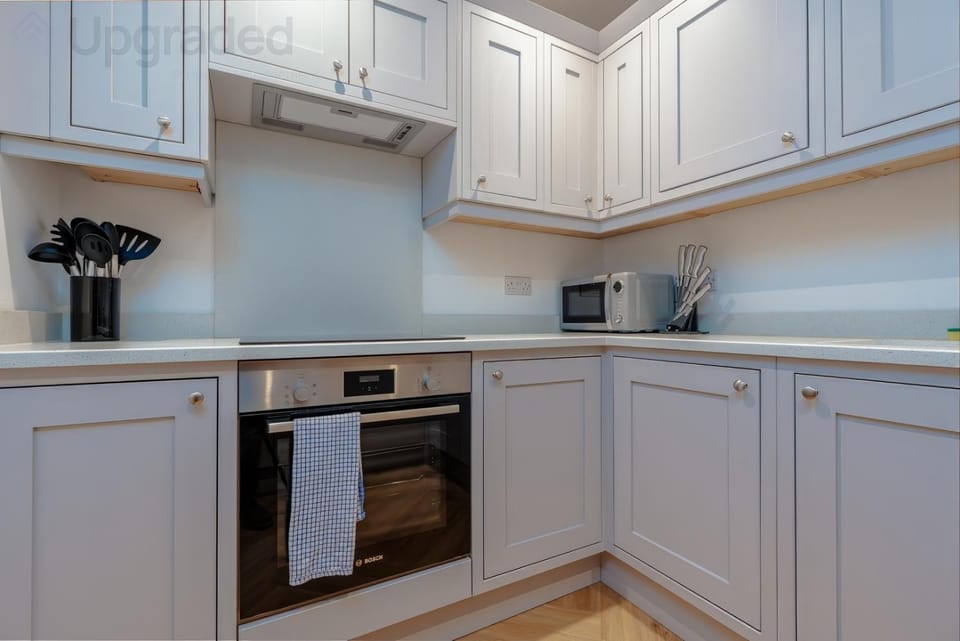 Kitchen or kitchenette, toaster