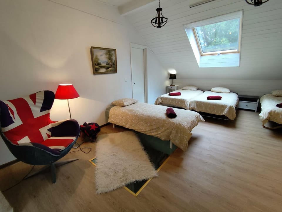 Stable house with balcony and terrace Apartment in Estonia