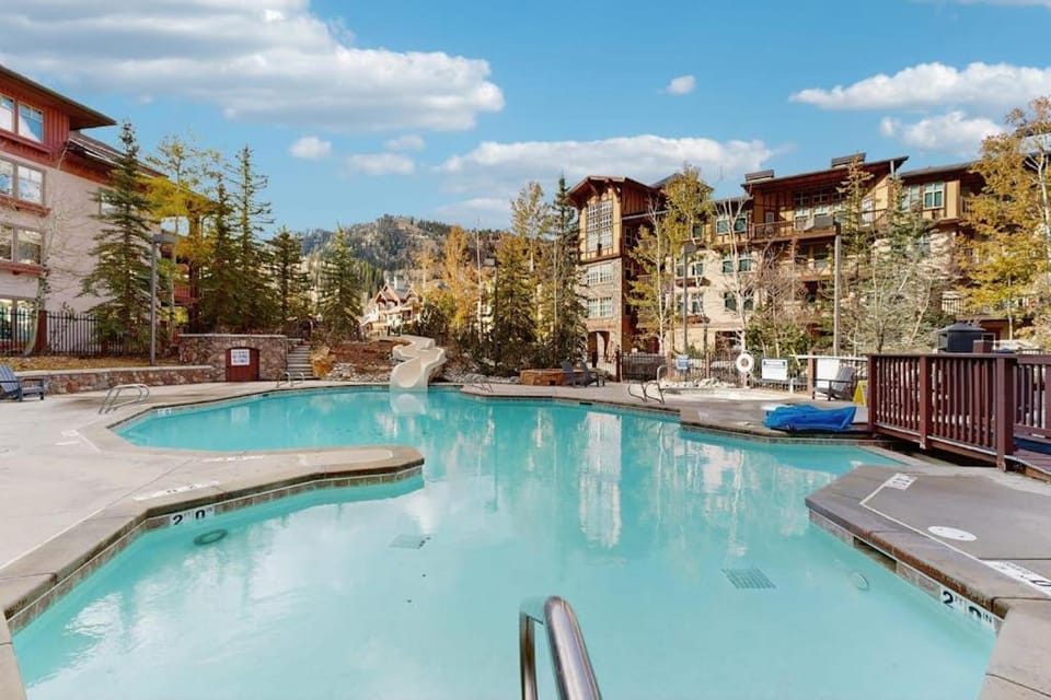 Ski-in - ski-out condo with access to Club Solitude - pools hot tubs & more House in Wasatch County