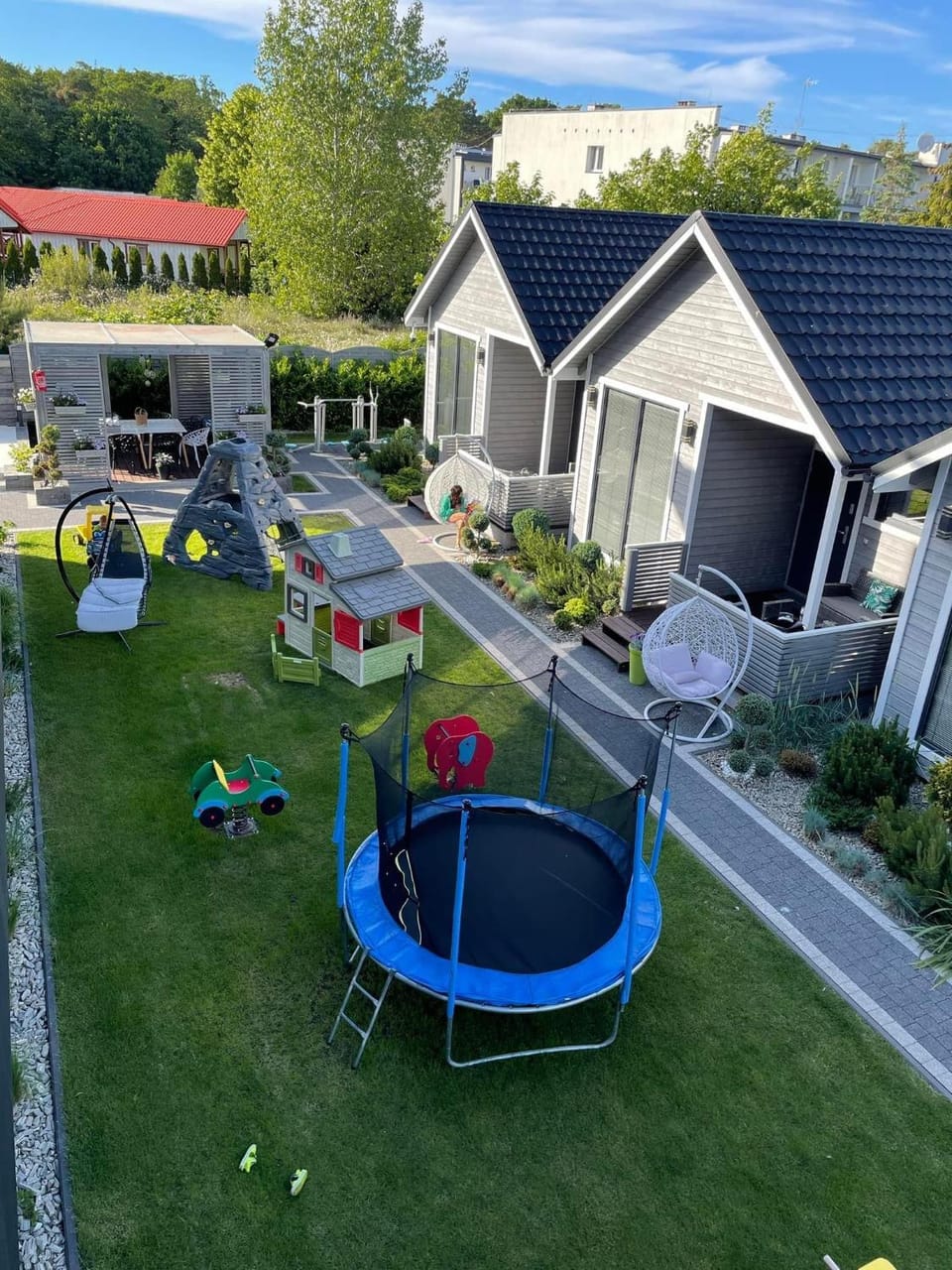 Children play ground, Garden, Garden view