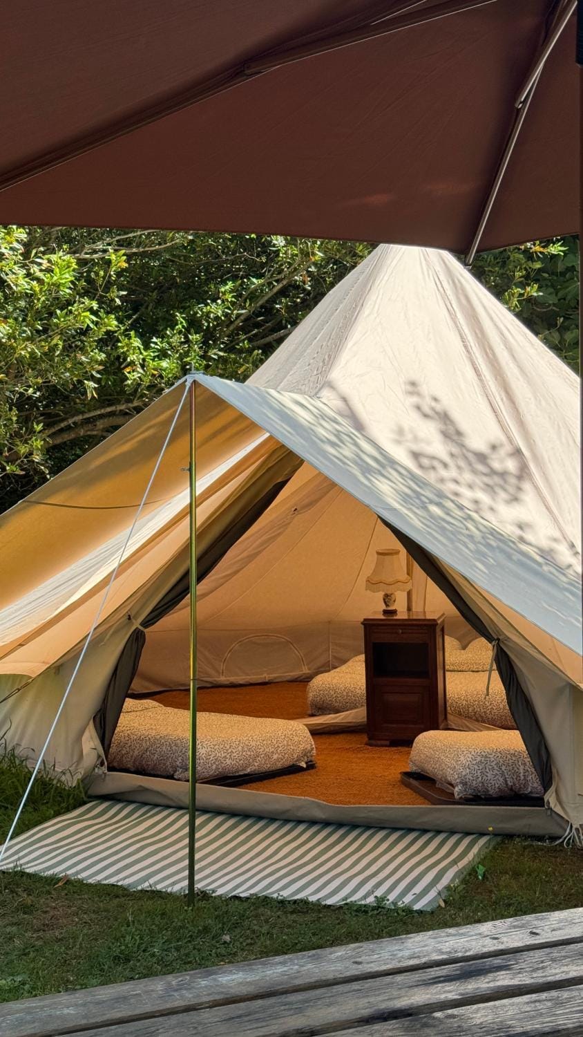 Tente familiale - Hegoa Surf Camp Pays Basque - Family Tent - Familiar Luxury tent in Saint-Jean-de-Luz