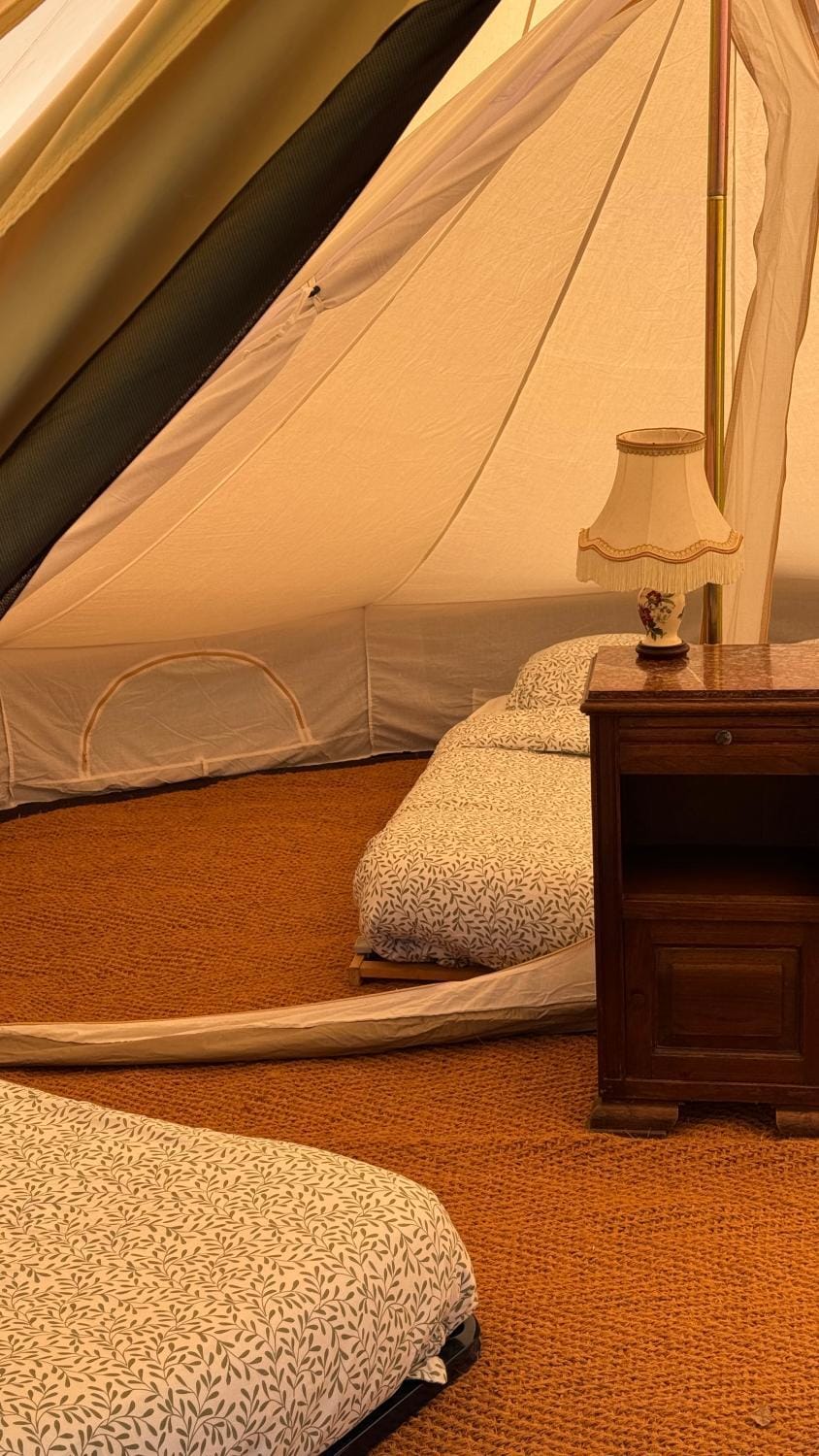 Tente familiale - Hegoa Surf Camp Pays Basque - Family Tent - Familiar Luxury tent in Saint-Jean-de-Luz