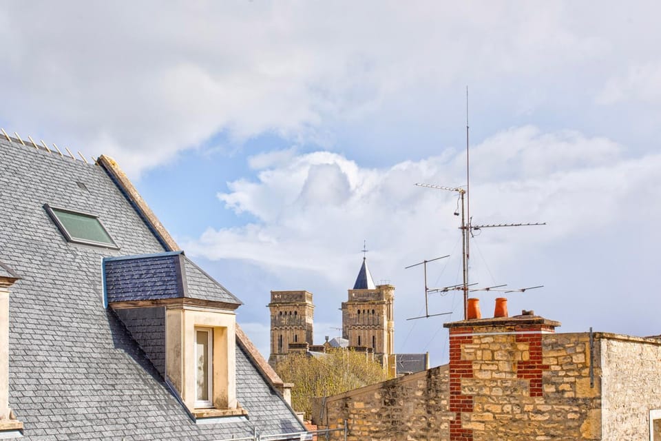 L'Abbaye - Hyper Centre - Duplex 70 m2 Apartment in Caen