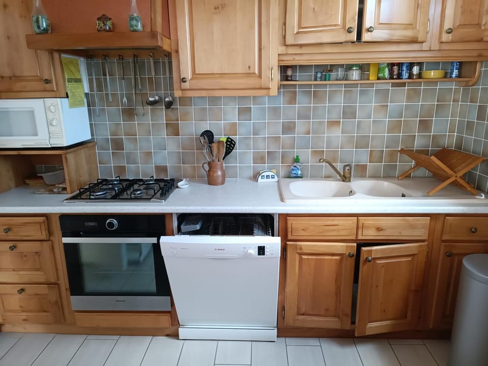 Kitchen or kitchenette, kitchen