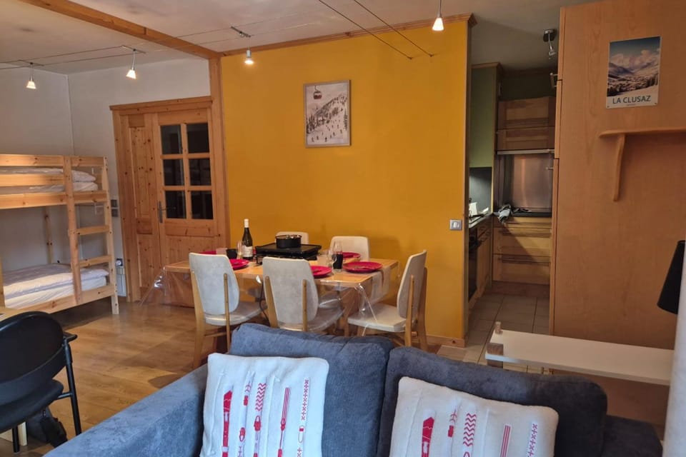 Apt in St Jean de Sixt Heart with Balcony Apartment in La Clusaz