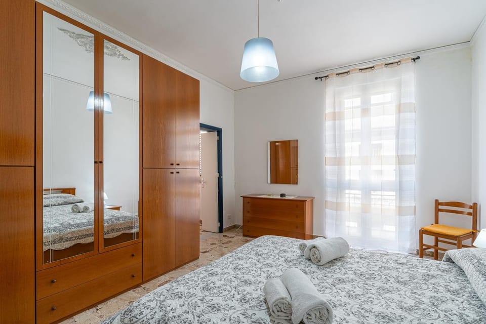 Property building, Living room, Bedroom