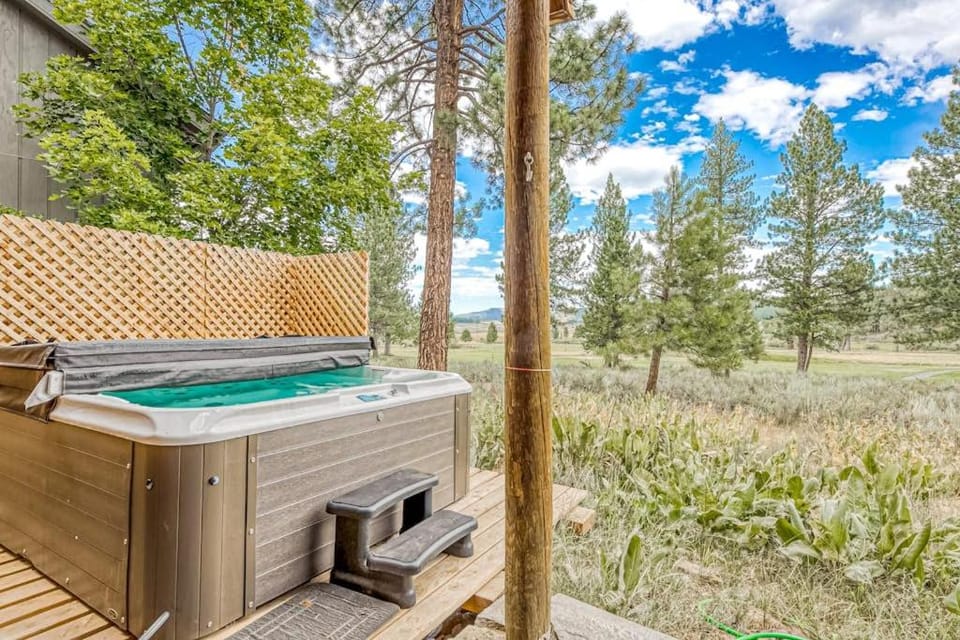 Home with amazing views outdoor dining fireplaces pool- dogs ok House in Sierra Nevada