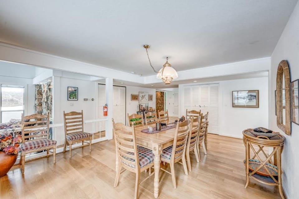 Golf-course-front home with great deck game room fireplace & forest views House in Incline Village