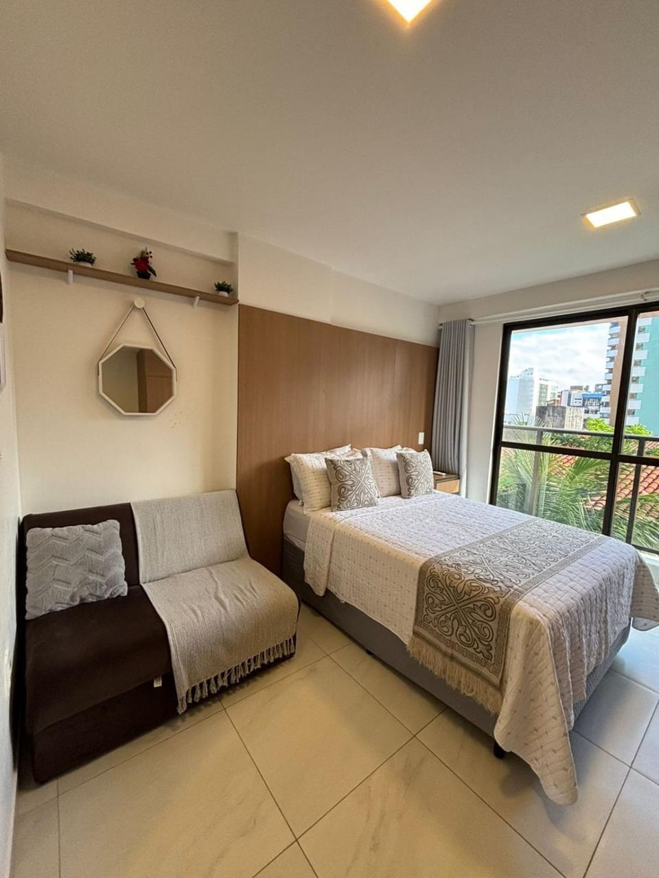 Flat Elegante c/ Piscina Rooftop e Vista Mar Apartment in João Pessoa