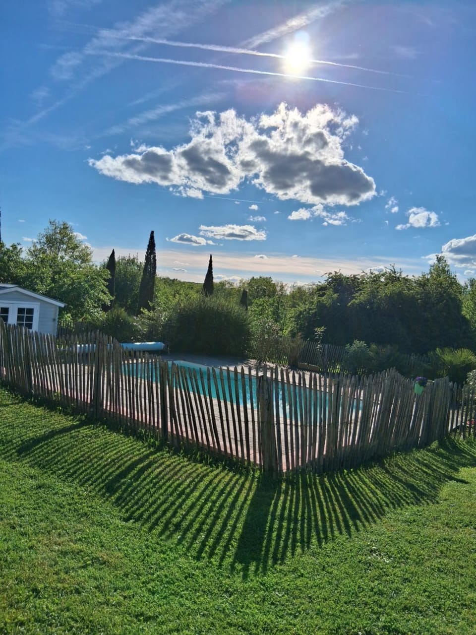 Spring, Day, Garden, Garden view, Pool view, Swimming pool