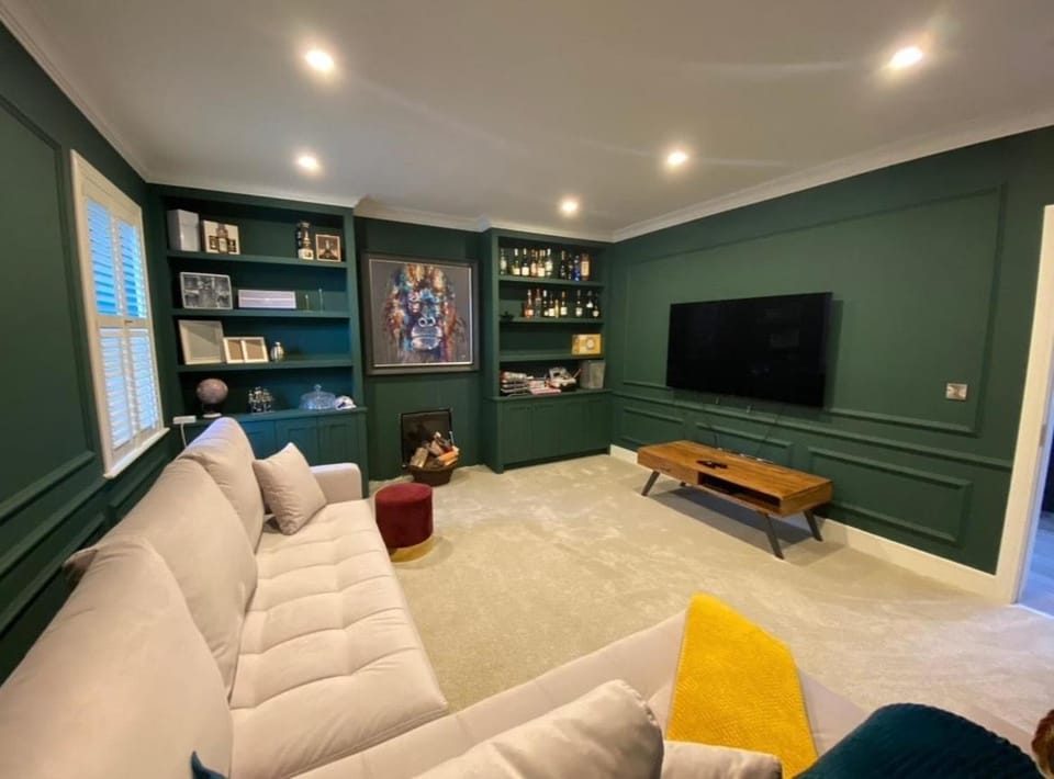 Library, TV and multimedia, Living room, Evening entertainment