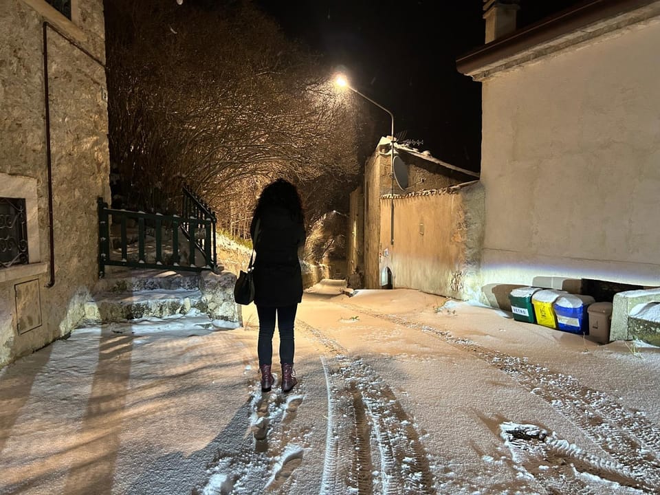 Quiet street view