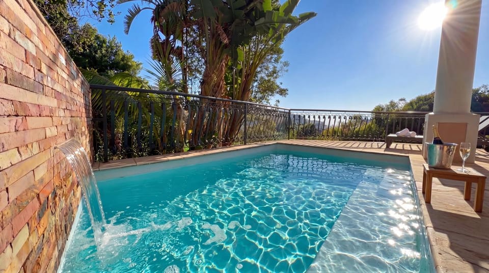 View (from property/room), Swimming pool, sunbed