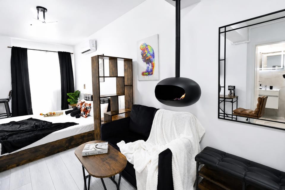 Living room, Seating area, Bedroom