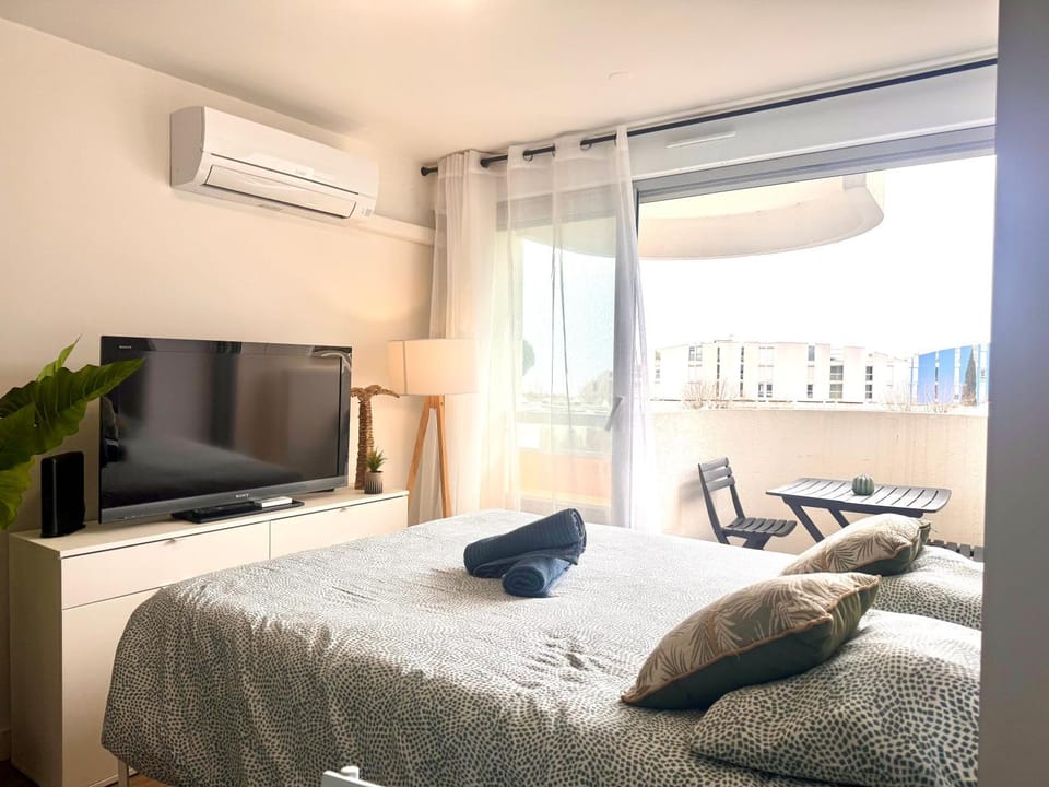 Horizon Tropical- Clim- Parking Apartment in La Grande-Motte