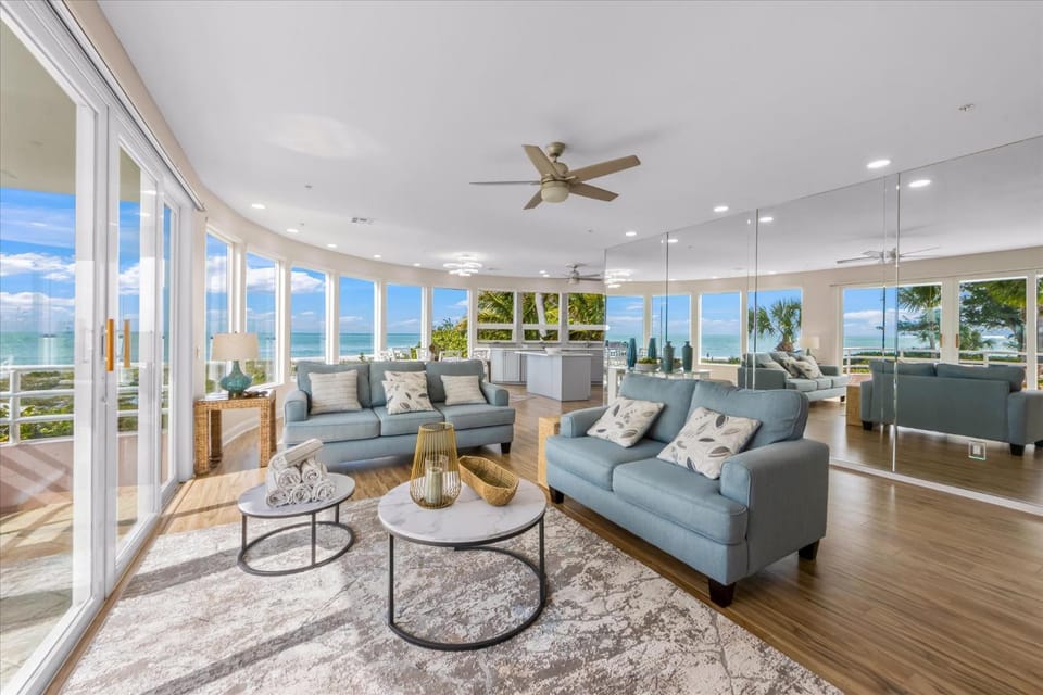 180 Degree Ocean Views Direct Access to Holmes Beach House in Holmes Beach