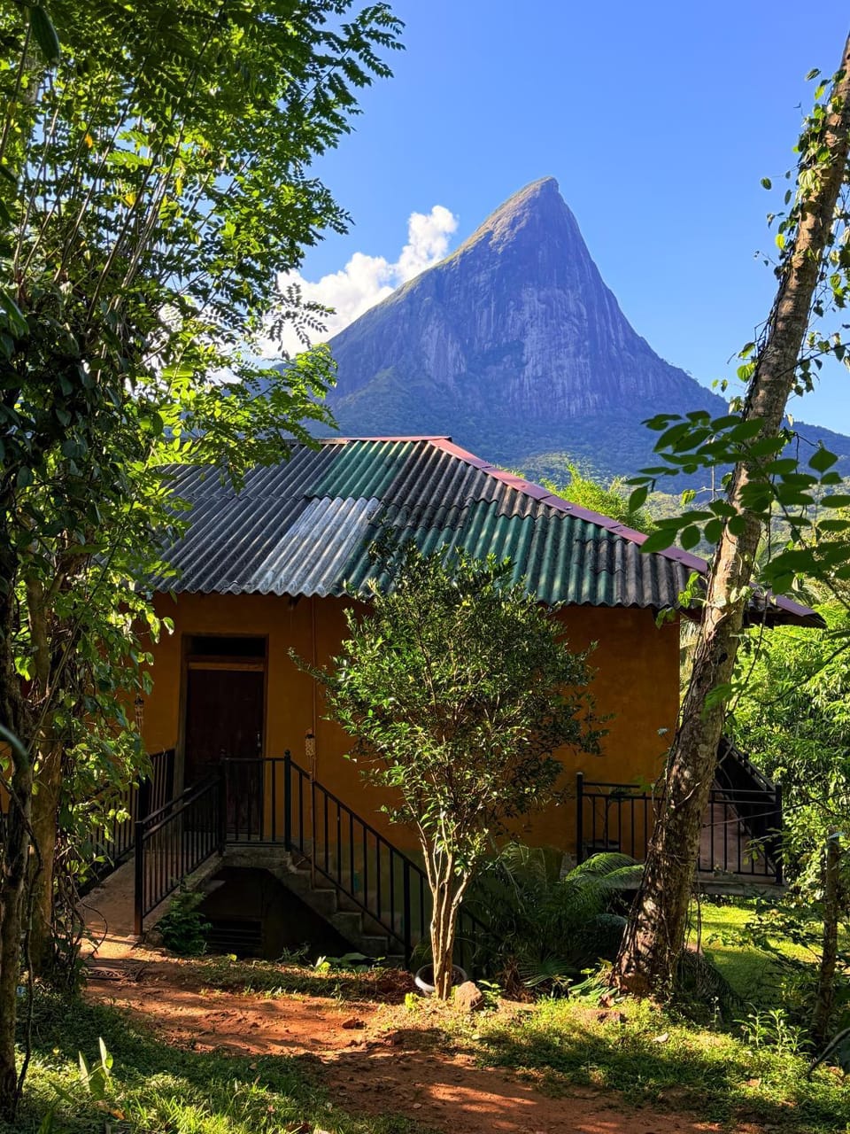 Property building, Natural landscape, Mountain view
