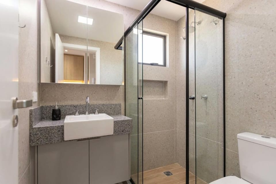 CMD804 Spacious and comfortable studio near the Arena Apartment in Curitiba