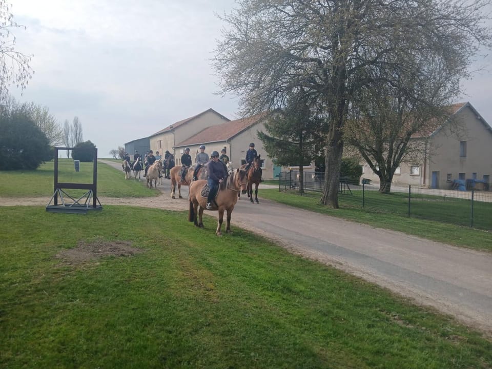 Horse-riding