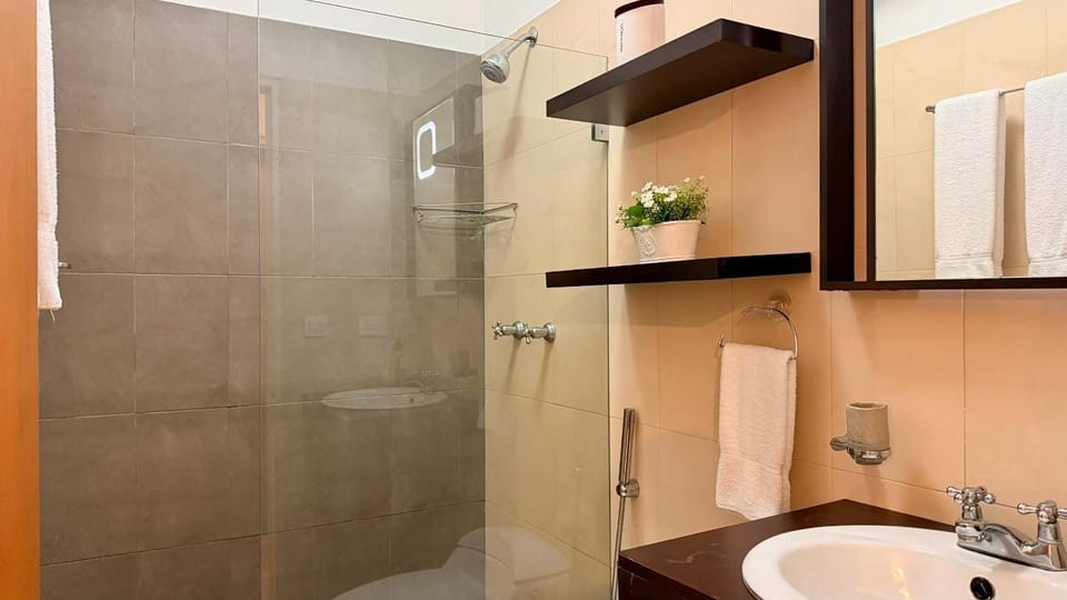 Shower, Bathroom, towels