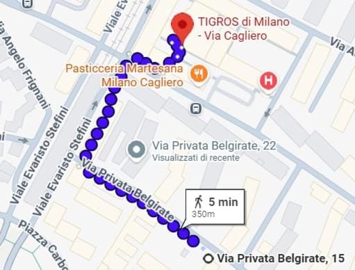 Bloft Boutique Studio Free Parking Metro Duomo Apartment in Milan