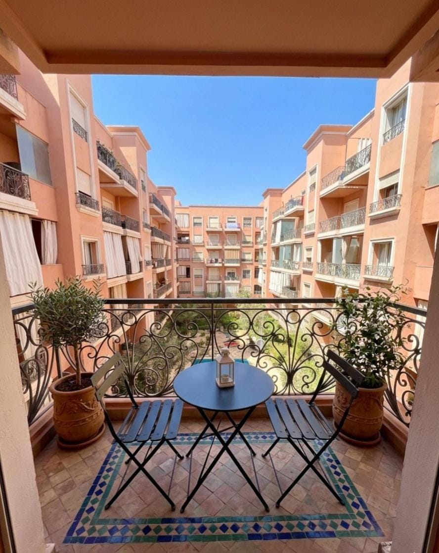 Appartement avec piscine à Marrakech Apartment in Marrakesh