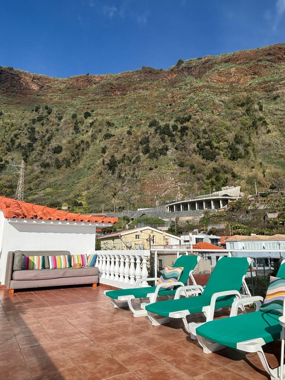 Balcony/Terrace, Mountain view, sunbed