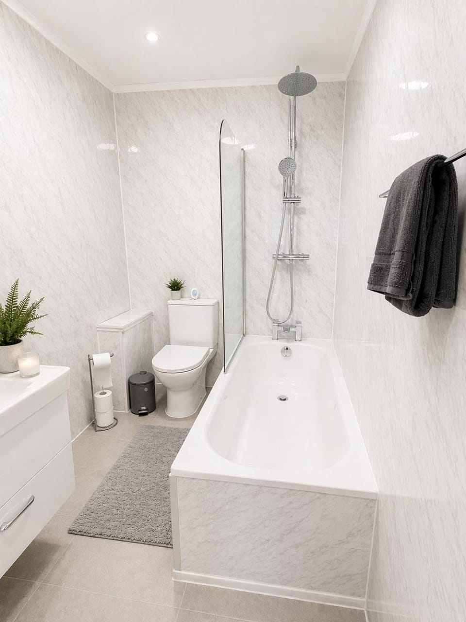 Shower, Bathroom, Bath