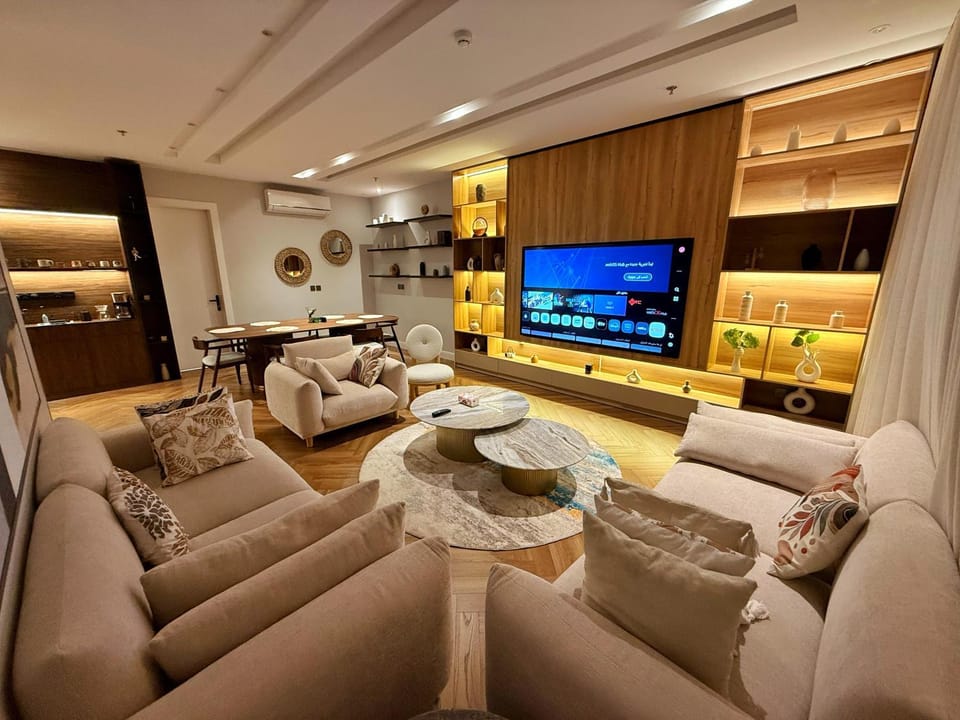 Living room, internet