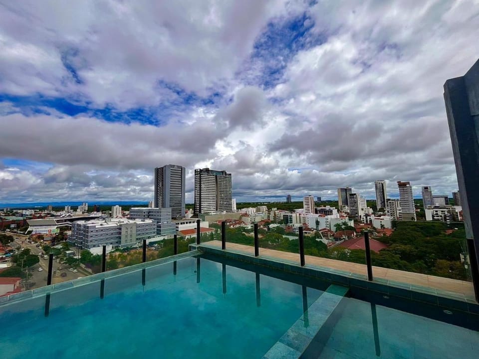 View (from property/room), City view, Pool view, Swimming pool