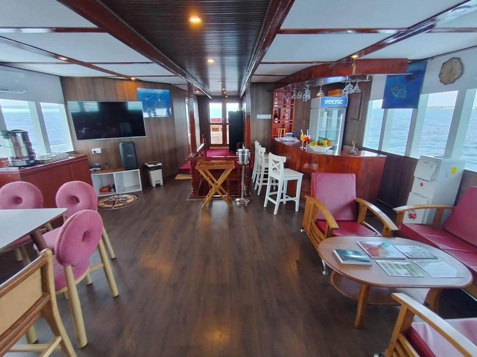 Salvora Docked boat in Maldives
