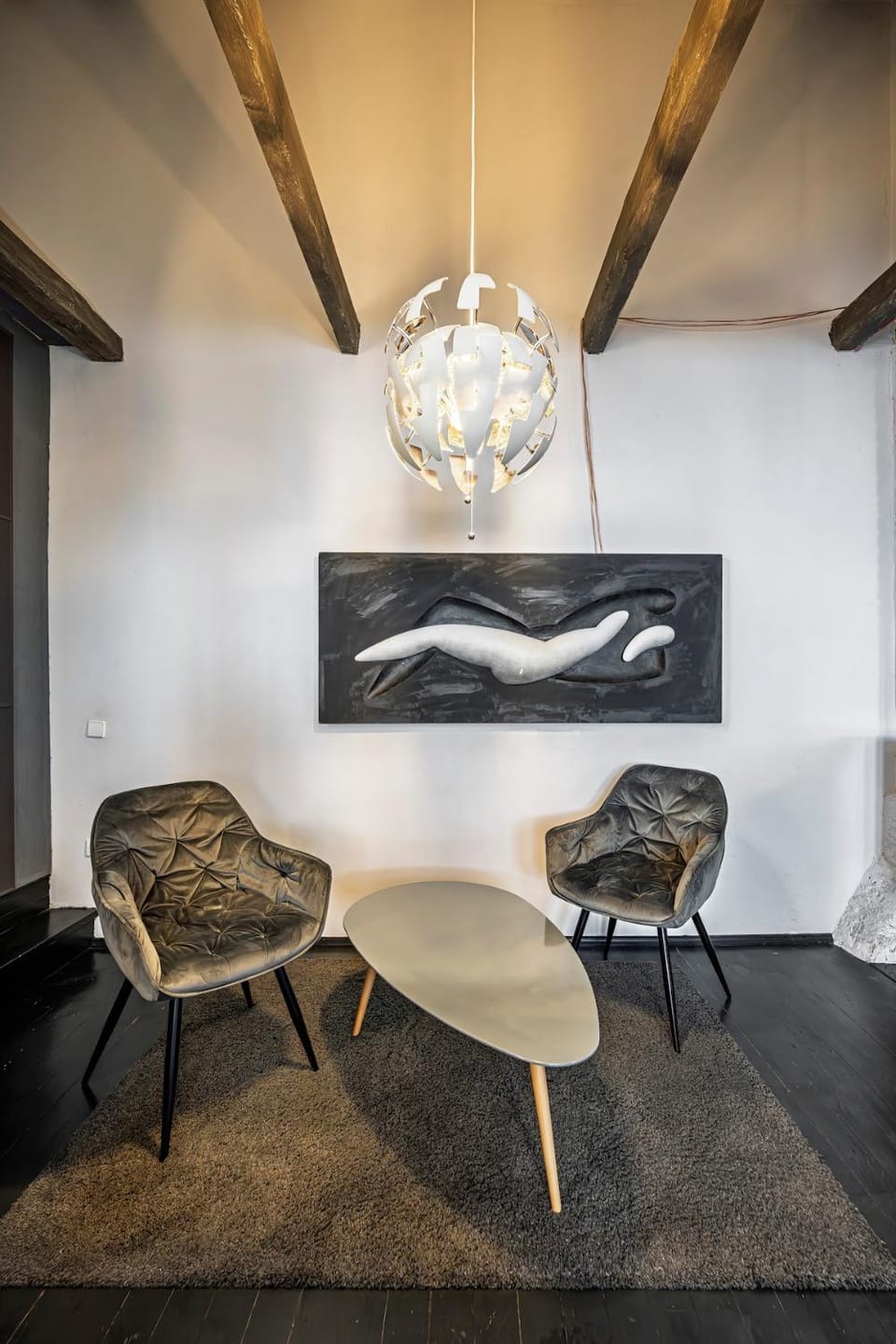 Decorative detail, Seating area