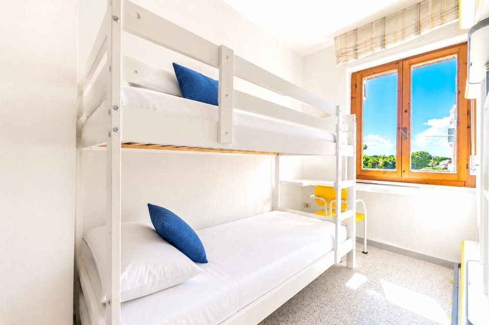 Bed, Photo of the whole room, Bedroom, bunk bed
