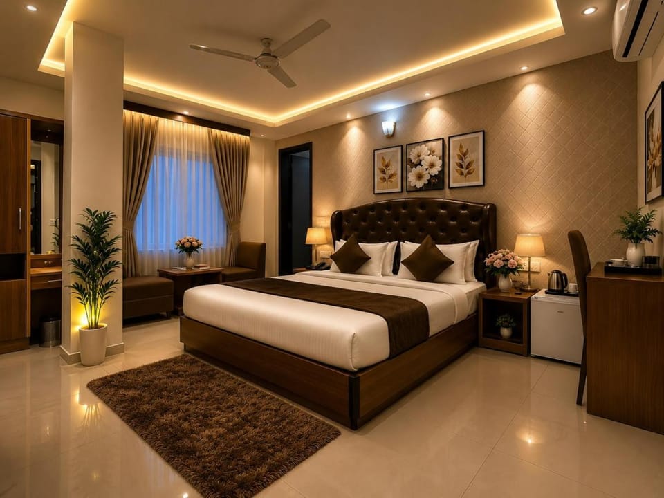 Bed, Bedroom