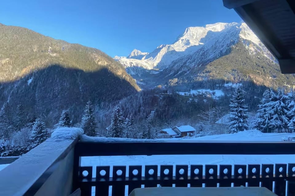 Slopeside Nests with Mont Blanc Views Apartment in Saint-Gervais-Bains